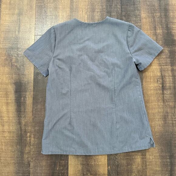 Figs Graphite One Pocket Scrub Top Size Small - Picture 5 of 6